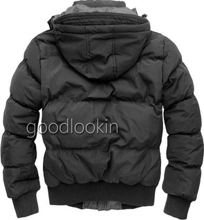 CZARNA KURTKA ZIMOWA GO START (7581)