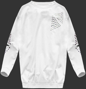 TRACKSUIT WITH RIVETS WHITE (76ART)