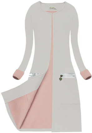 NEOPREN ÜBERWURF MIT TASCHEN GRAU (81705-5)