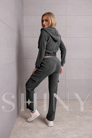 Dres ze spodniami typu cargo grafitowy