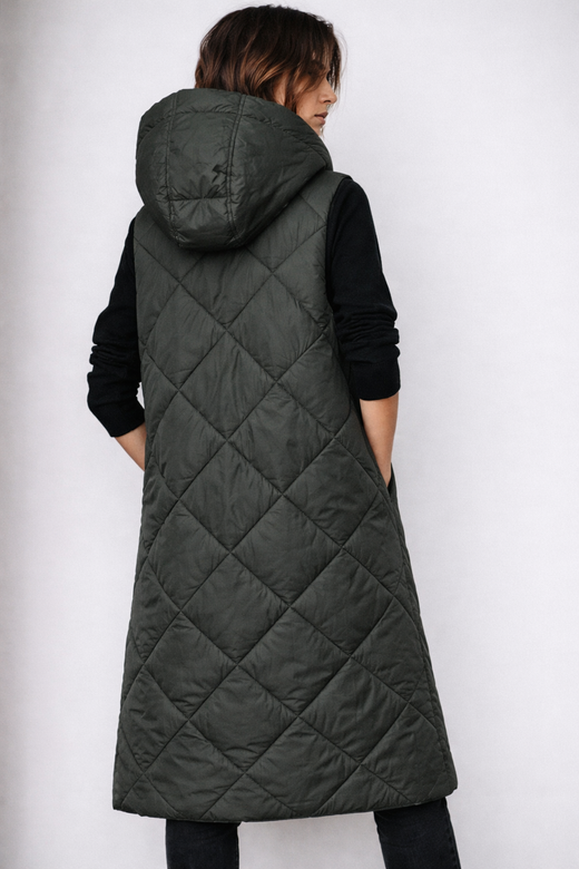 Army długa kamizelka oversize 