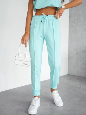 Sportowy komplet dresowy turkusowy