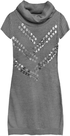 LANG GEFÄLTETER PULLOVER SCHWARZ (181ART)