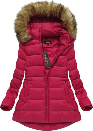 ASYMMETRIC BOTTOM JACKET RED (7675)