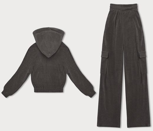 Dres ze spodniami typu cargo grafitowy