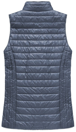QUILTED HOODED WAISTCOAT BLUE (B1067-30)