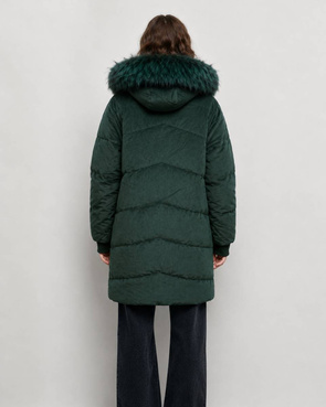 STRINGED JACKET MIT FLASCHENGRÜN (7764)