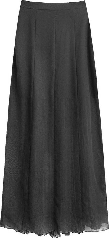 SPÓDNICA O DŁUGOŚCI MAXI GRAFITOWA (291ART)