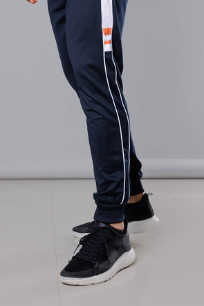 Męskie spodnie dresowe granatowe