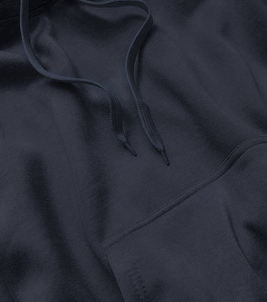 Damska bluza z kapturem granat