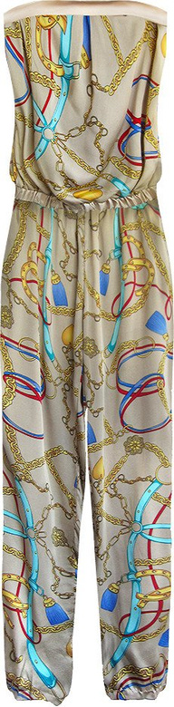 PATTERNED JUMPSUIT BEIGE (9224/2)