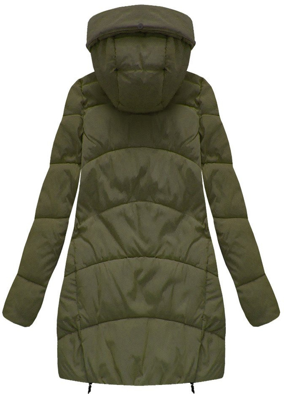 STEPPJACKE MIT KAPUZE KHAKI (MH-5565)