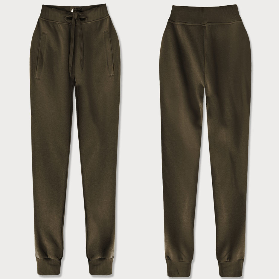 Spodnie dresowe khaki -29