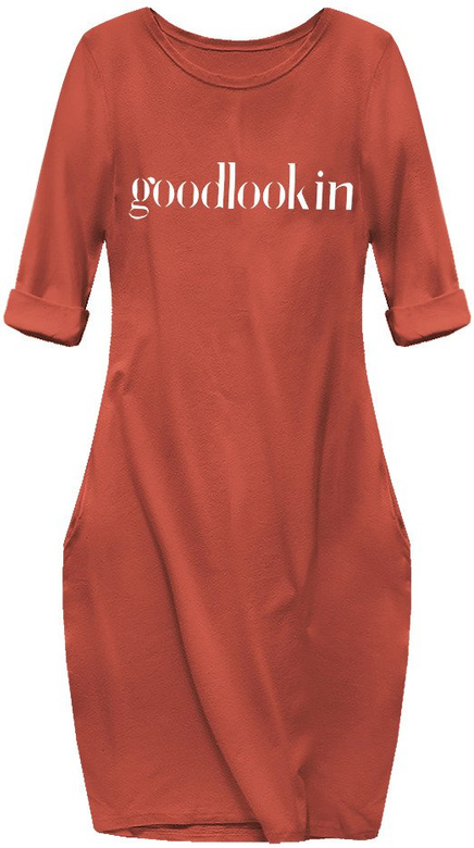 OVERSIZED DRESS RED (144ART)