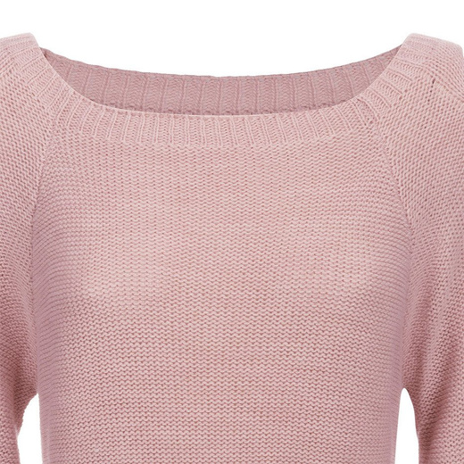 LACE-UP SHOULDER JUMPER VINTAGE PINK (113ART)