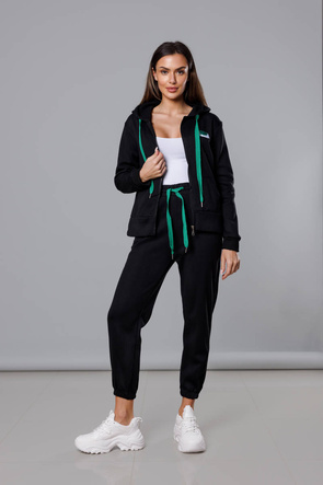 Damski komplet dresowy w kolorze czarnym