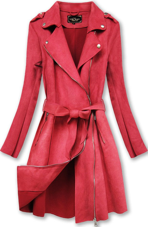 SUEDE COAT RED (6004BIG)