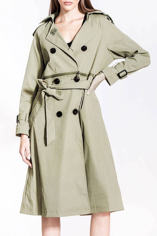 Trencz 2w1 khaki
