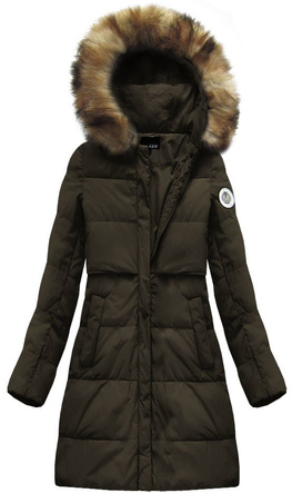NATURAL DOWN WINTER JACKET KHAKI (8063)