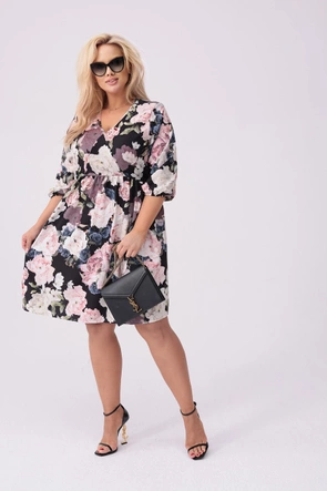 PENCIL DRESS BLACK (273ART)