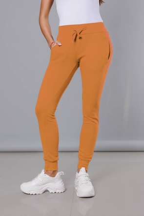 Spodnie dresowe musztardowe -26