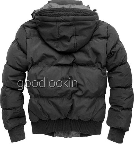 CZARNA KURTKA ZIMOWA GO START (7581)