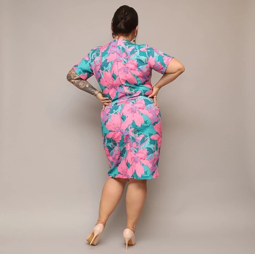 PENCIL DRESS BLACK (273ART)