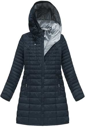 LANGE JACKE MIT KAPUZE MARINEBLAU (GWW-1790)