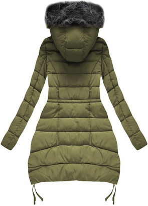 WINTER HOODED JACKET KHAKI (R3595)