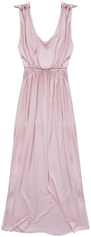 GREEK STYLE DRESS POWDER PINK (109/1ART)