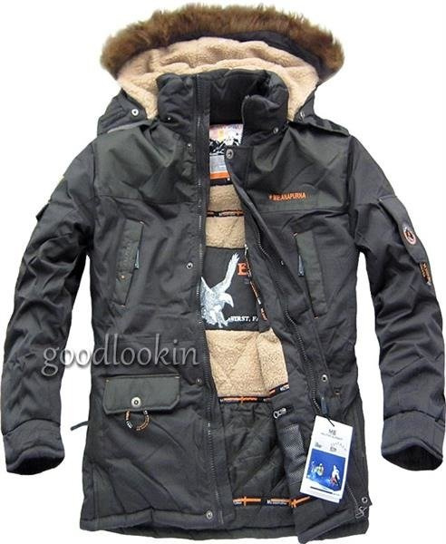 KURTKA ZIMOWA ME.ANAPURNA ZIELONA (0128)