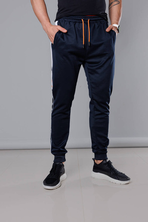 Męskie spodnie dresowe granatowe