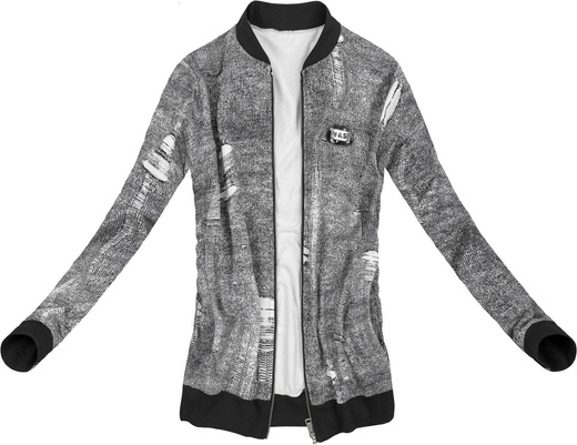 LIGHT BOMBER JUMPER BLACK (7322/1)