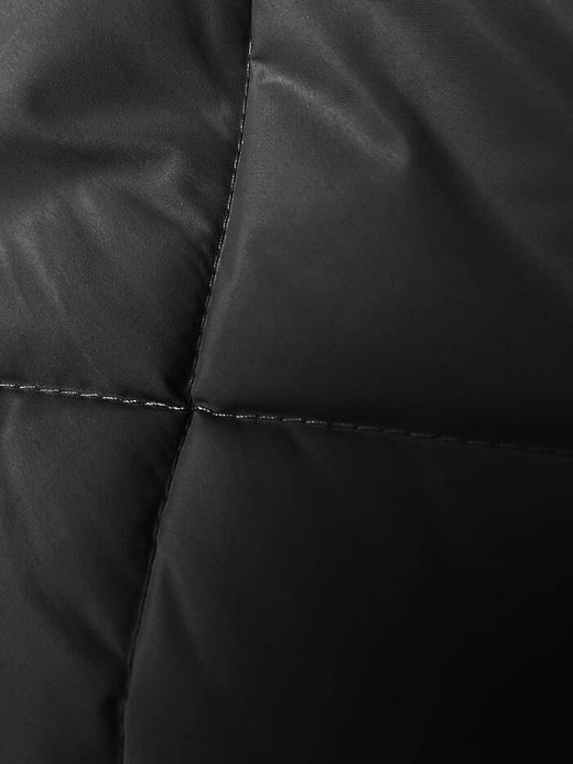 Czarna długa kamizelka oversize