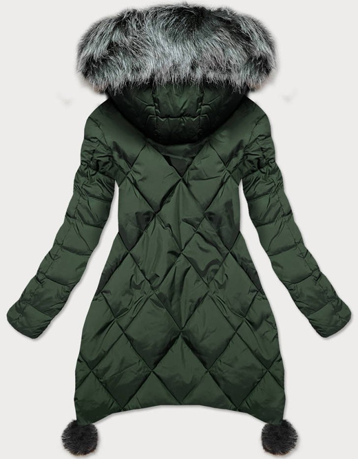 JACKE MIT LÄNGEREN SEITEN KHAKI (6788)
