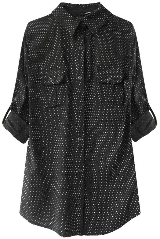 DOTTED SHIRT BLACK (269ART)