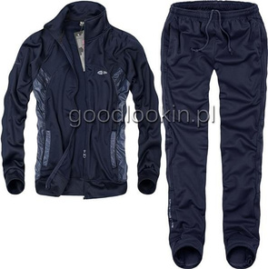 GRANATOWY DRES KOMPLETNY H&J (3016)