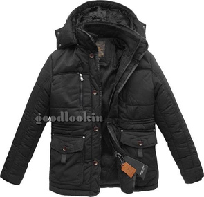 KURTKA ZIMOWA MARK SUMNI CZARNA (6671)