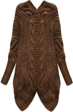 FLEDERMAUS ÄRMEL PULLOVER BRAUN (125ART)