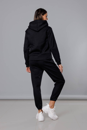 Damski komplet dresowy w kolorze czarnym