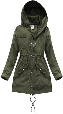 THICK WINTER PARKA WITH LINER KHAKI-BEIGE (X3366X)