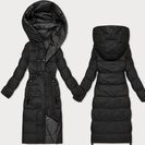 LANGE JACKE MIT HAUBE SCHWARZ (PM7231)