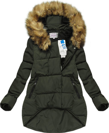 ASYMMETRISCHE JACKE KHAKI (7200W)