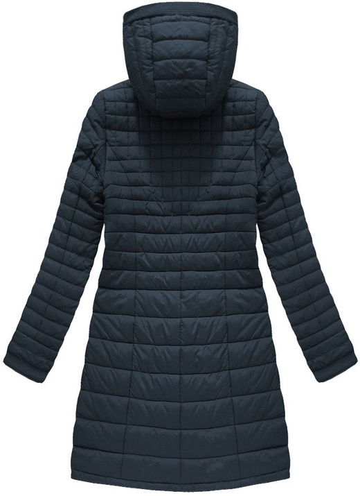 LONG HOODED JACKET NAVY BLUE (GWW-1790)