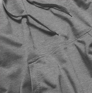 Szara bluza dresowa z kapturem