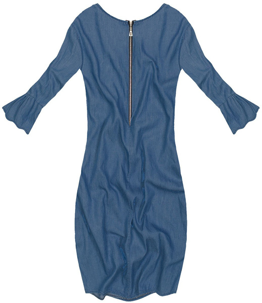 DENIM DRESS NAVY BLUE (8746)