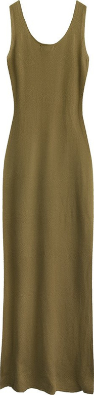 MAXI KLEID KARAMEL (1548/2)