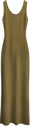 MAXI KLEID KARAMEL (1548/2)