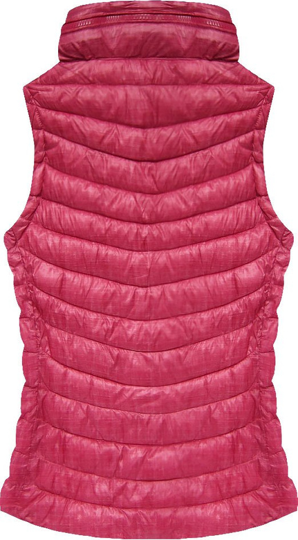 DAUNEN WESTE ROT (B3528-30)