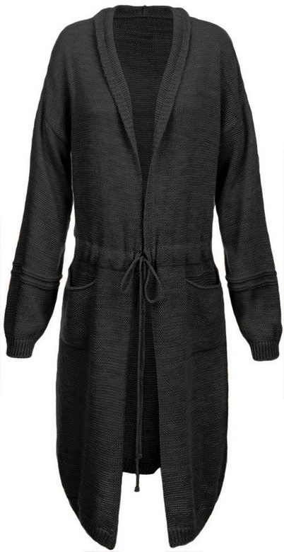 PUFF-ÄRMEL PULLOVER SCHWARZ (116ART)